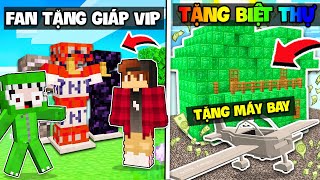 KHANGG BEDWARS THỬ THÁCH 24H SỞ HỮU FAN TẶNG GIÁP HACKER VÀ BIỆT THỰ  GIÁ 1 TỶ ĐÔ VIP NHẤT MINECRAFT