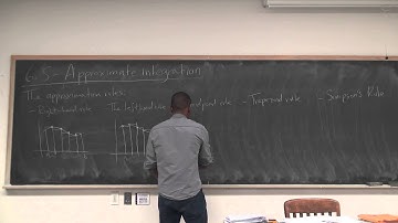 Math 202 Lecture 15 - Approximate integration A.K.A. numerical integration
