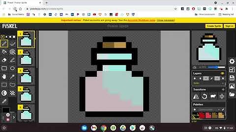 Saving Your Piskel File