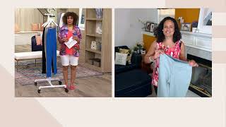 Women with Control Tummy Control 86/14 Straight Leg Pants on QVC