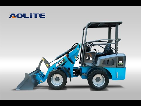 AOLITE 606 ELECTRIC MINI LOADER #miniloader #ecofriendly #chinesefactory