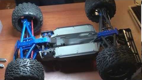 E-Revo Brushless - Replacing Front Arms, Pushrods, Steering Knuckles, Bulkheads, and Skid Plates