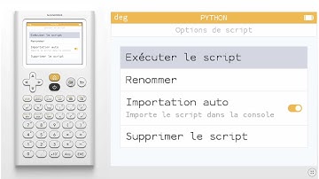 Comment éditer et exécuter un script ?