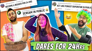 Our SUBSCRIBERS Gave Us DARES 😭 || Extreme Dare Challenge 😱