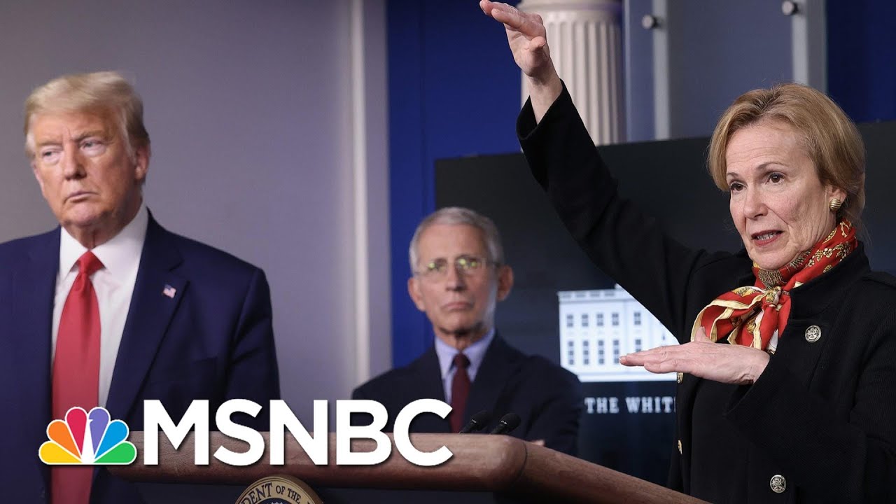Trump Talks Four Times More Than Birx & Fauci Combined At Briefings | The 11th Hour | MSNBC