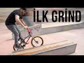 BMX Bisiklet İle İlk Grind Nasıl Atılır , Bunny Hop Nasıl Yapılır ? ( Ahmet Samet Erdem )