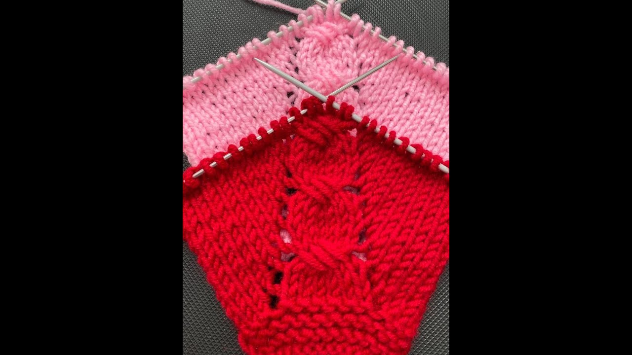 Come fare un Aumento Decorativo direzionale ai ferri. Raglan 