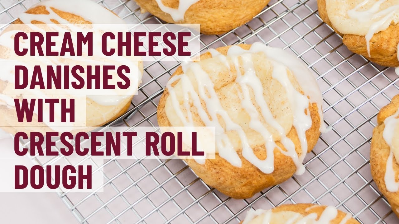 Crescent Roll Cream Cheese Danish - My Mini Chefs