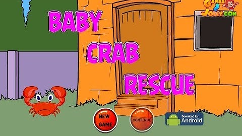 G2J Baby Crab Rescue Walkthrough [Games2Jolly]