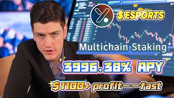 Turn a Market Crash into Yield: How ESPORTS + Yooldo Deliver APY 3996.38% Passive Income