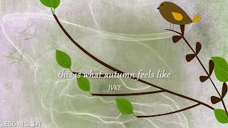 [Playlist]에그플리#669🍃가을 바람에 흔들리는 나무처럼🎶this is what autumn feels like- JVKE  (lyrics)