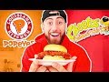 DIY Popeyes Chicken Flamin Hot Cheetos Sandwich!