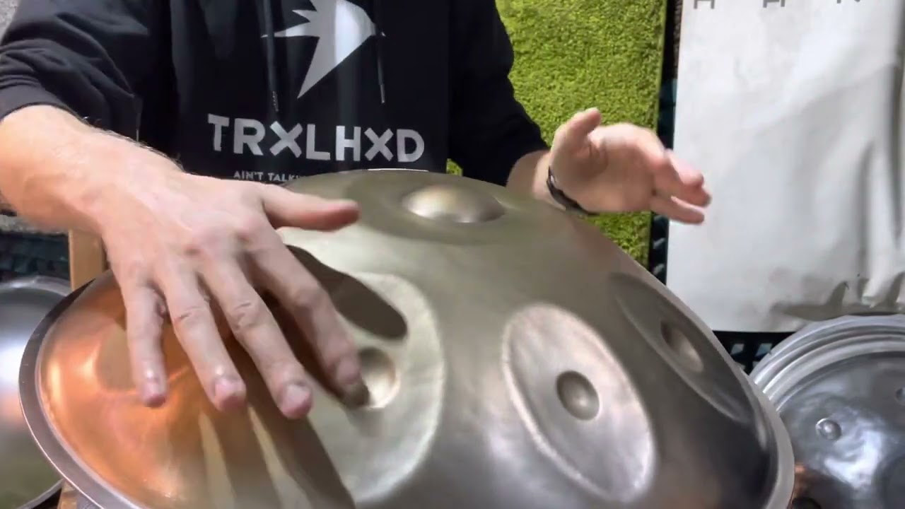 Amazing sound D celtic minor handpan