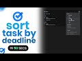 How to Sort Task By Deadline on Google Tasks [easy]