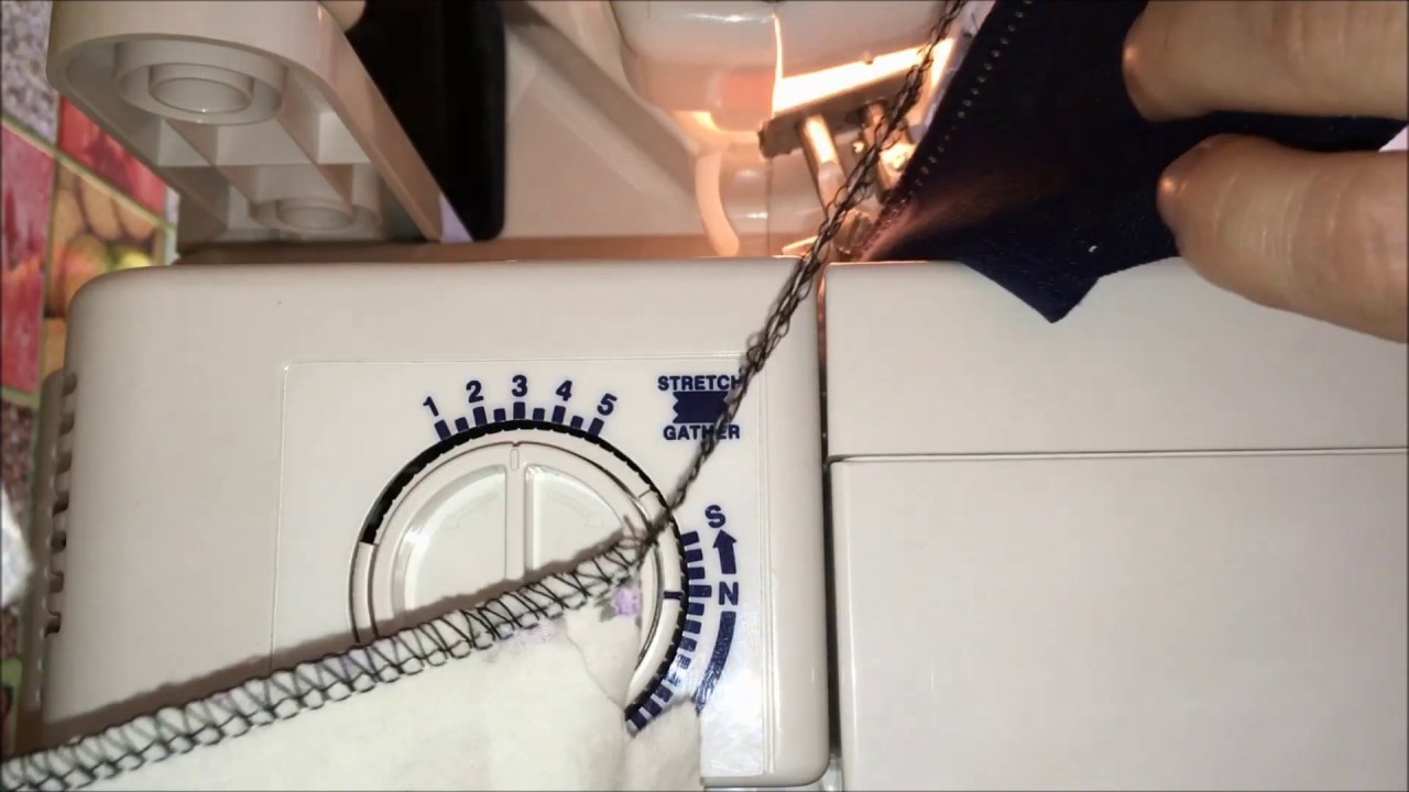 Ремонт оверлока HOBBY LOCKSTICH 440D.Часть 2. - YouTube