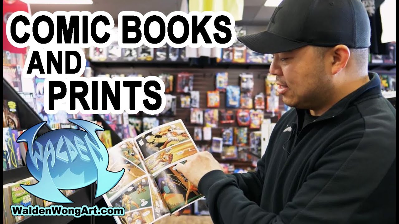 COMIC BOOKS and PRINTS by Professional Comic Book Artist Walden Wong