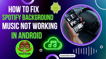 How to Fix Spotify Background Music Not Working in Android