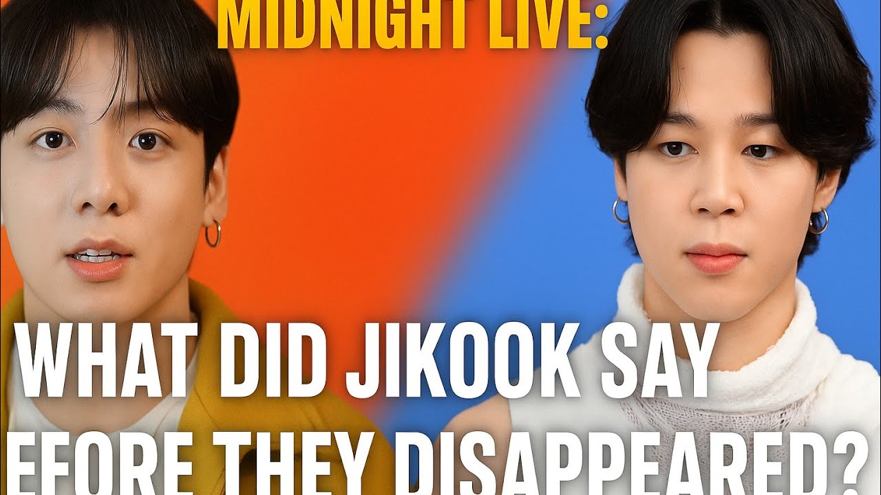 Bts news. August 1, 2025 — when the world must never know