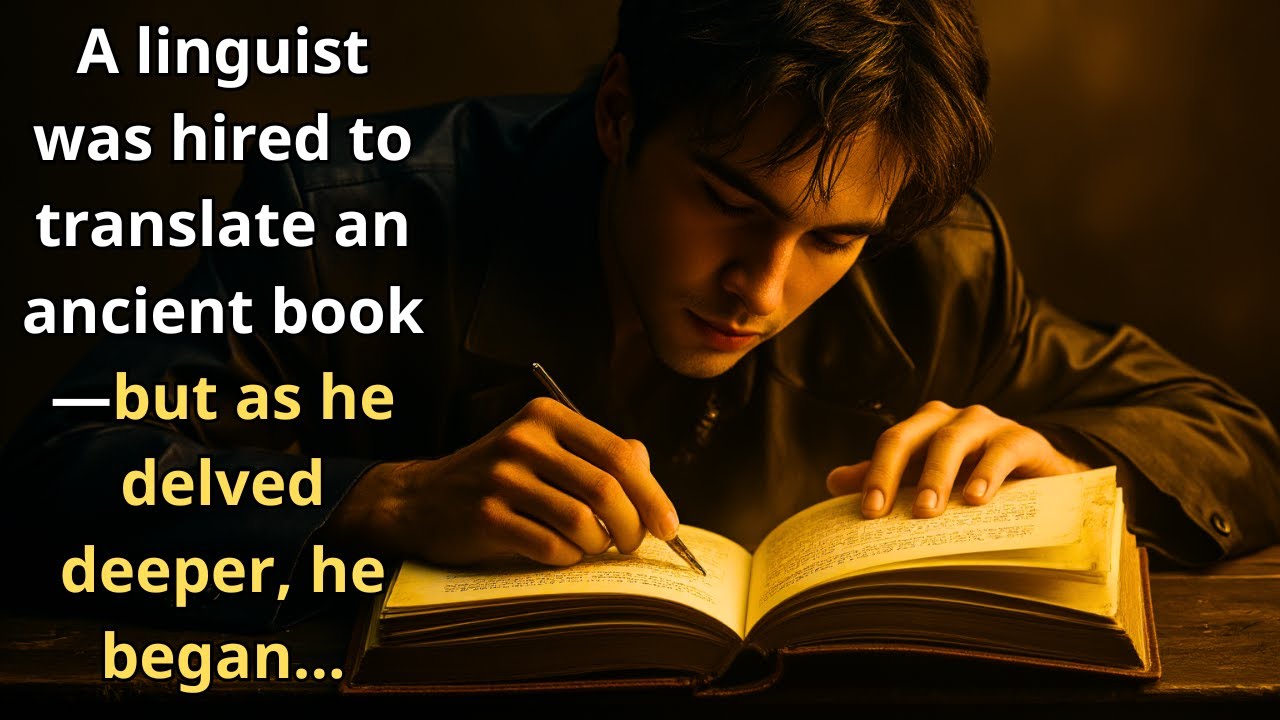 A Linguist Translated an Ancient Book—And Uncovered Something Terrifying... | Horror Story