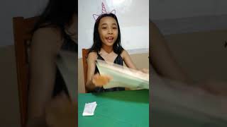 Showing her Erasable Smart Notebook