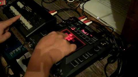 Lineartech ZX-800 meets Korg Kaoss Pad KP3