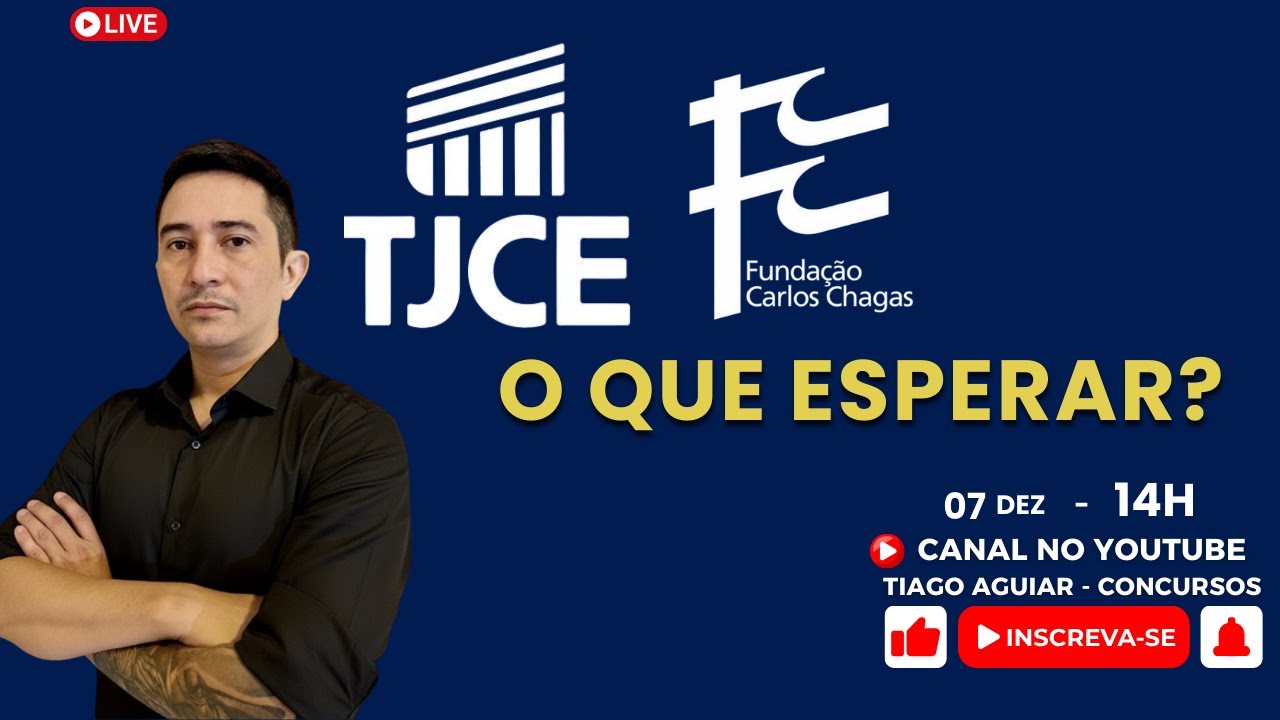 CONCURSO TJ-CE BANCA FCC - O QUE ESPERAR E COMO ESTUDAR?