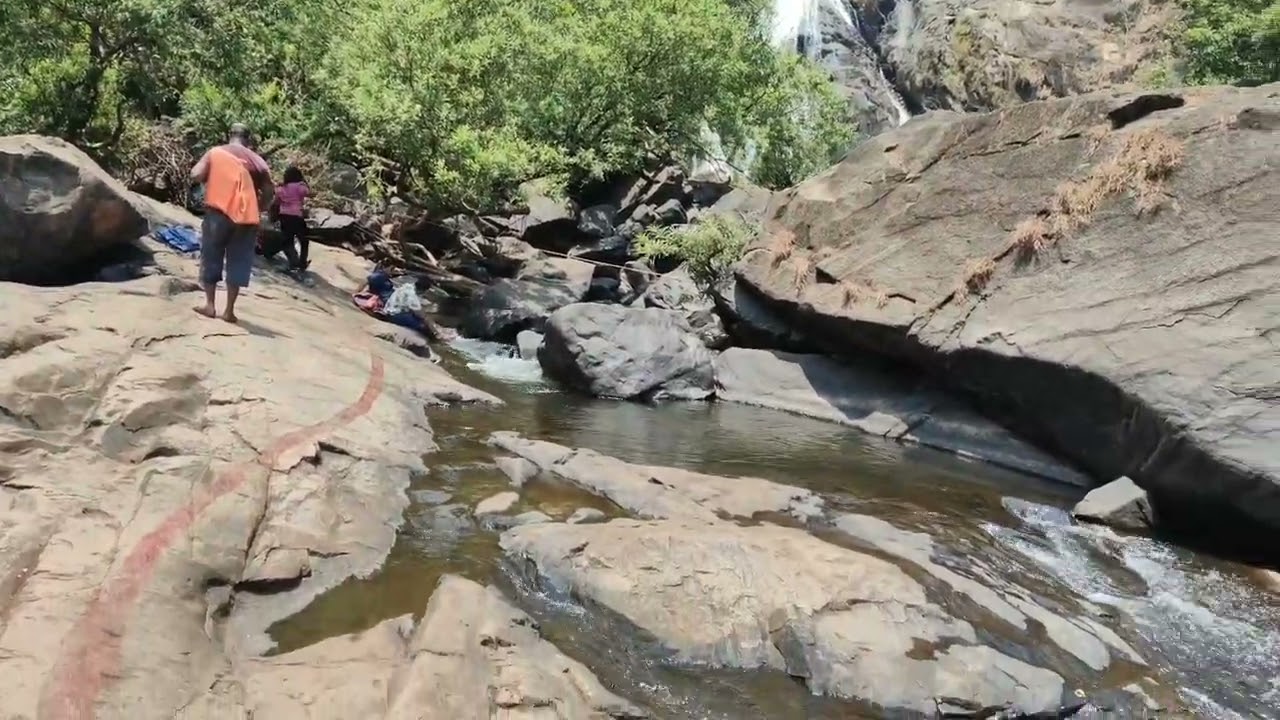 dudhsagar falls | railway bridge | civil engineering | goa