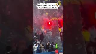 Paris Saint-Germain vs Nantes 🔥 Fan Fight Chaos During Match!