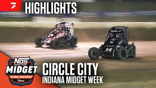 𝑯𝑰𝑮𝑯𝑳𝑰𝑮𝑯𝑻𝑺: USAC NOS Energy Drink National Midgets | Circle City Raceway  | June 3, 2025