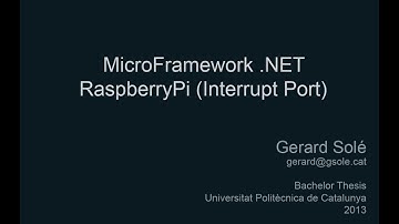 NETMF InterruptPort working on a RaspberryPi