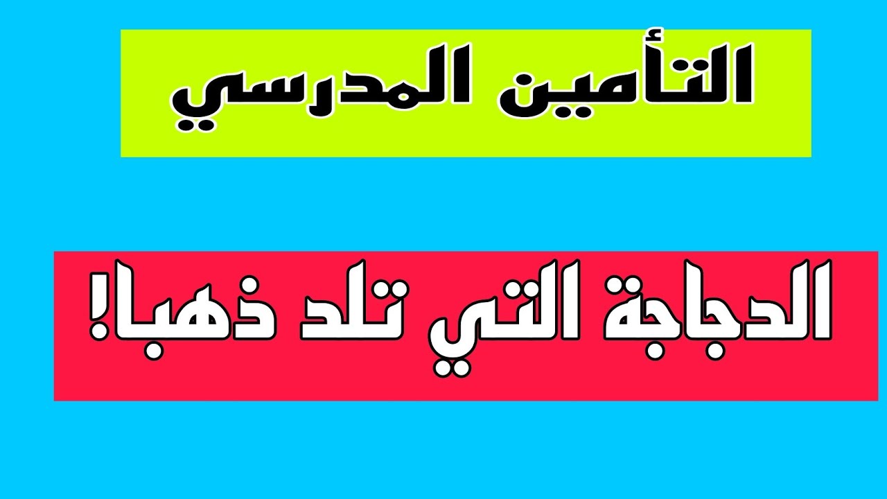التأمين المدرسي، دجاجة بكامونها..اين تذهب ملايين الدراهم سنويا؟