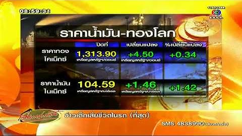 เรื่องเล่าเช้านี้ หุ้นสหรัฐฯ ดิ่งต่อเนื่อง สวนทางตลาดทองคำ(22 ก.ค.57)