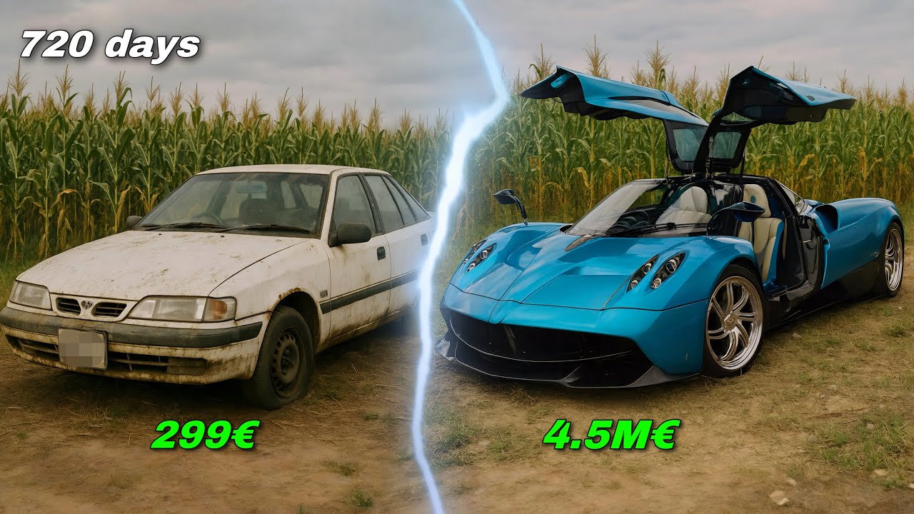 Целых 750 дней: создание Pagani Huayra за миллион долларов из автомобиля 80-х годов