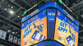 The St. Louis Blues Are Back! Preseason Game At The Enterprise Center!