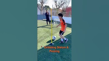 ⛷️ Dribbling Slalom & Passing