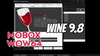 How to Install Wine 9.8 on Mobox (wow64) Windows Emulator Android