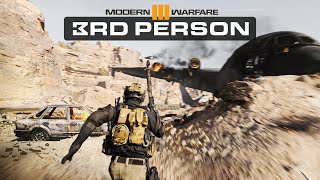 Modern Warfare III in 3RD PERSON MODE - AMAZING Gameplay Experience