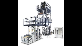 ABC 3 Screws 3 layers film blown machine with double winder