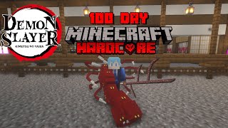 MÌNH LÀ CHÚA QUỶ SINH TỒN 100 NGÀY TRONG MINECRAFT THANH GƯƠM DIỆT QUỶ SIÊU KHÓ !!