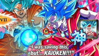 30 TIMER COUNTS TOO SHORT?! GIVE ZENKAI SSB KAIOKEN GOKU MORE TIME ON HIS PLAT - Dragon Ball Legends