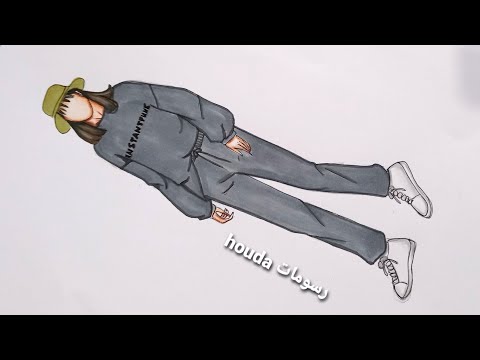رسم ازياء ليسا من فرقة بلاك بينك خطوة بخطوة Fashion Lisa Blackpink
