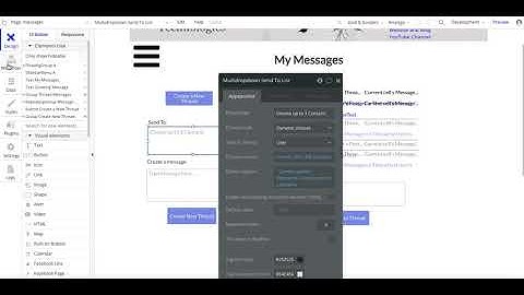 Workflow Addition for How-to Add Messaging Functionality in Your Bubble.io No Code Web Apps