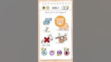 Which one is the biggest? Brain test level 1 #braintest #brainchallenge #braingames #brainbreak