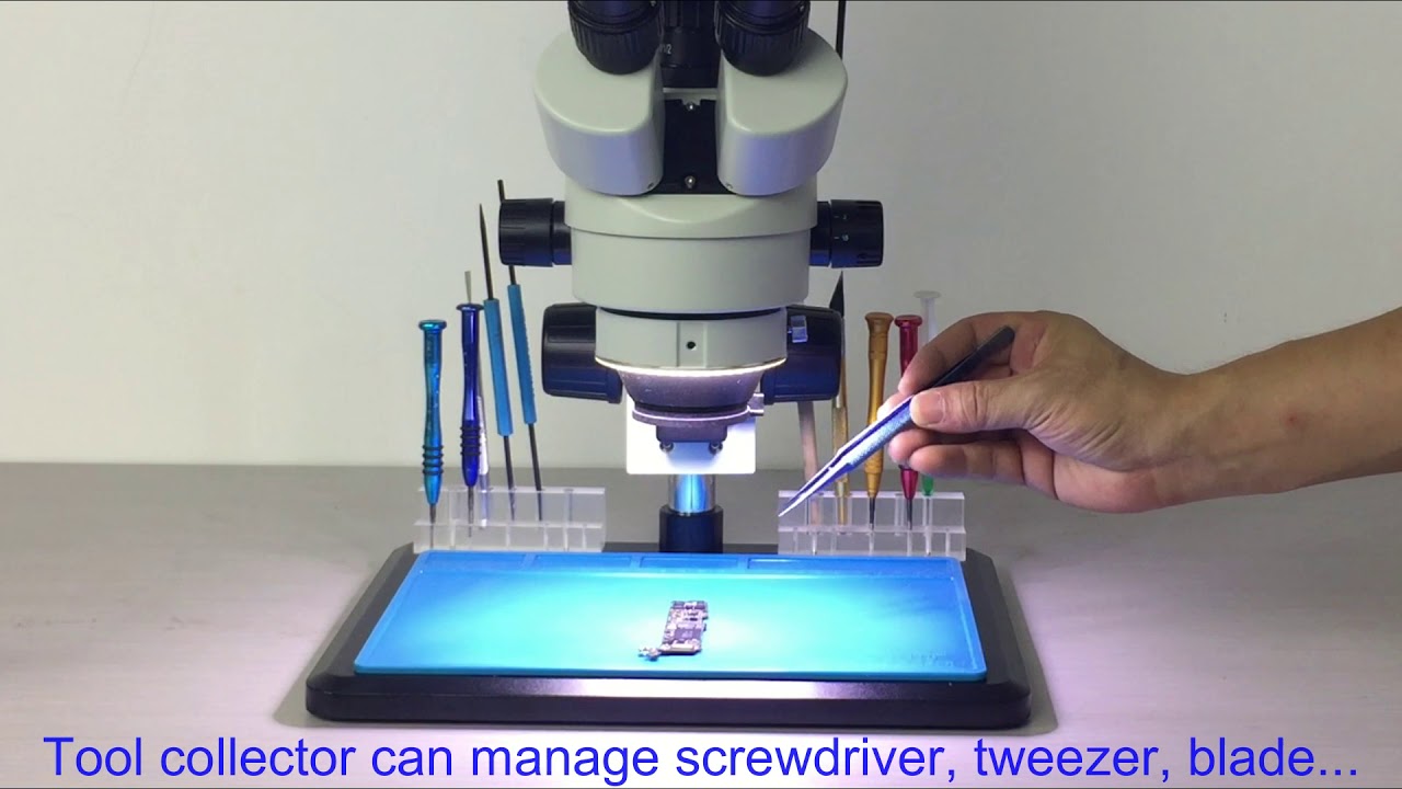 efix 745x Continuous Zoom Binocular Stereo Soldering Microscope Mobile Phone Repair Tool YouTube