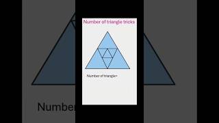 number of triangle tricks. #solvein5 #maths #mathematics #shortfeed #algebra #exam