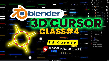 Blender Class# 04 - 3d Cursor | Hindi - Urdu