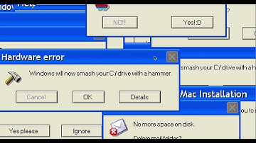 Windows XP Crazy Funny Error Compilation