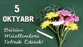 5 Oktyabr Müəllimlər Günü