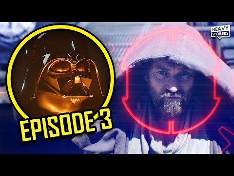 OBI WAN KENOBI Episode 3 Breakdown | Easter Eggs, Hidden Details, Review And Thi