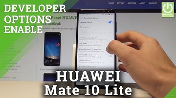 How to Unlock Developer Options in HUAWEI Mate 10 Lite  - OEM Unlocking |HardReset.info